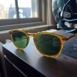 Garrett Leight Kinney Polarized Sunglasses size 49 21